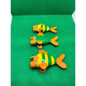 ERTL John Deere Electronic Fishing Pole Toy Game REPLACEMENT Fish Lot Of 3‎
